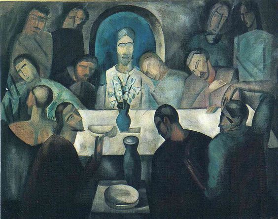 "The Last Supper of Jesus" by Andre Derain. Courtesy Wikiart. PEACE's Maundy Thursday service is at 7 p.m. Thursday, April 13.