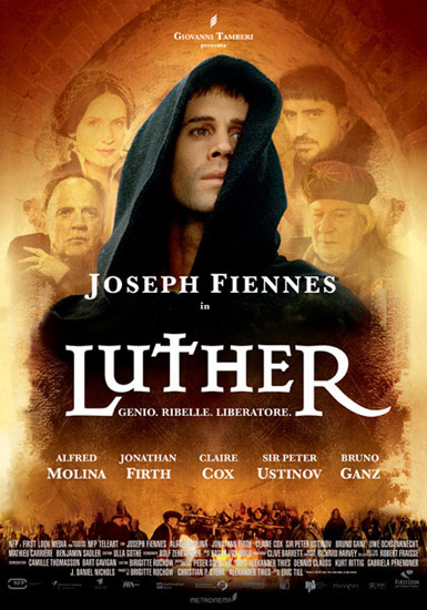 "Luther" stars Joseph Fiennes in a remarkable story of faith and conscience.