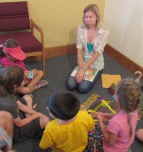 PEACE Lutheran Church participates each summer in Earthcare Day Camp during the third week in July in downtown Grass Valley.