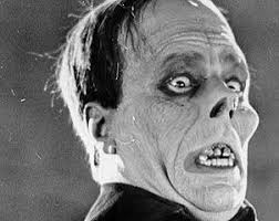 Actor Lon Chaney stars in "The Phantom of the Opera."