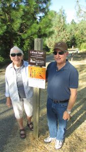 These folks took a walk on the Litton Trail in Grass Valley to help raise more than $4,000 for community-building in Rwanda,.