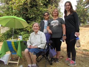 These folks took a walk on the Litton Trail in Grass Valley to help raise more than $4,000 for community-building in Rwanda,.